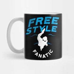 Freestyle Fanatic Swimmer 2 Mug